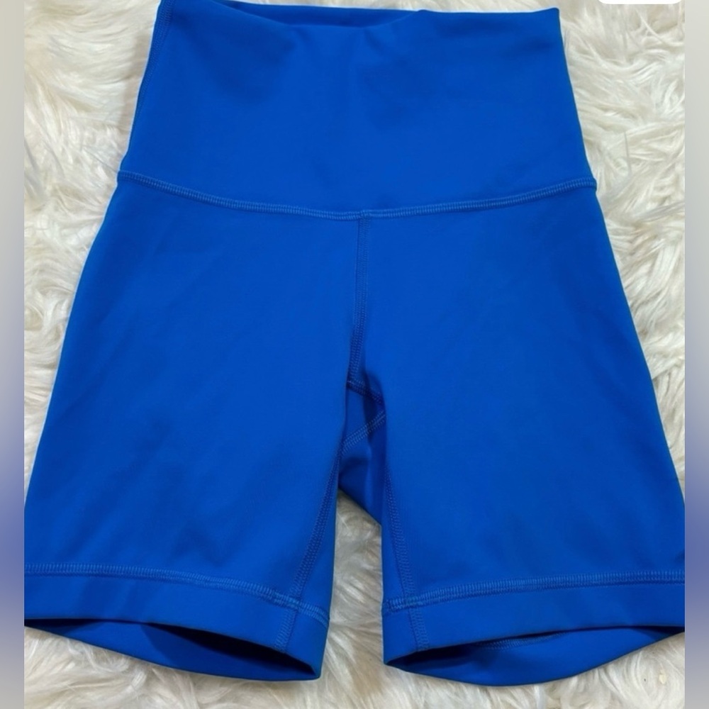 Lululemon Wunder Train High-Rise Short Poolside Bike Shorts